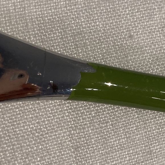 Fiesta spoons with chartreuse handles (8) - Picture 11 of 12